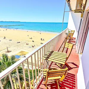  Apartment En Playa Con Balcon, Wifi